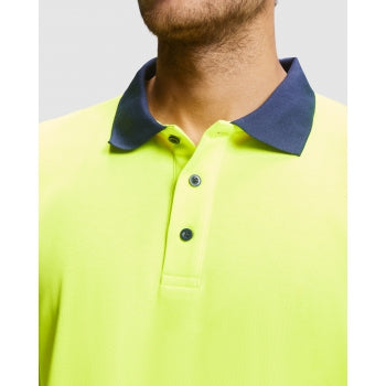 POLO REFLECTANTE FLUOR MANGA LARGA ATRIO | 1046