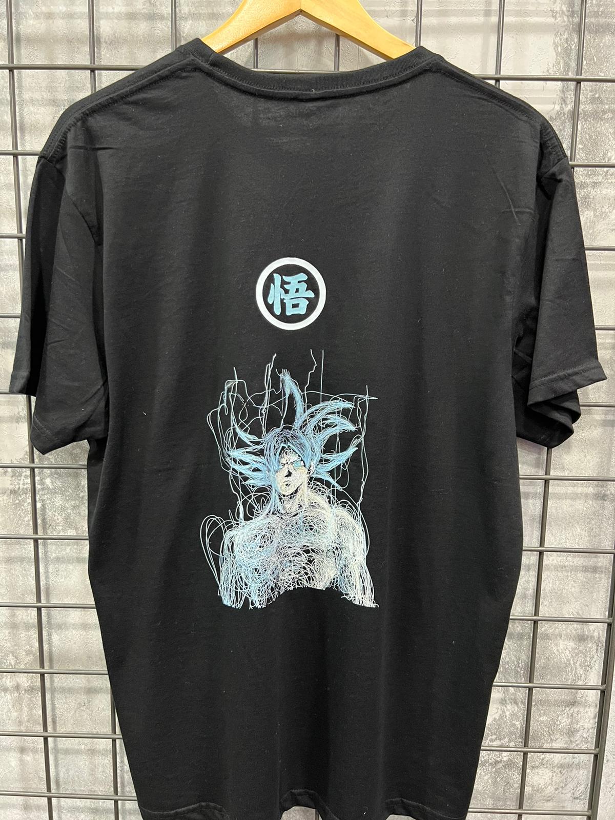 Camiseta Goku Azul